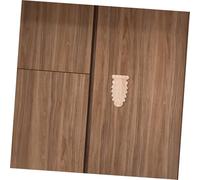 iplusmile Applique Bois Sculpté Vintage Bois Massif pour Décoration Intérieure Ornement Mural Rustique Non Peint Corbeau Décoratif Sculpté Accessoire Décoratif pour Meubles et Portes