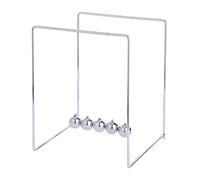 iplusmile Argenté Pendule Modèle en D'expérimentation, Newton Outil Fer Mécanique Pédagogique pour Décoration, Intérieure Bureau pour Garçon et Filles et Adultes