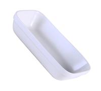 iplusmile Assiette Rectangulaire en Céramique Multifonction Haute Capacité pour Snacks Sauces et Desserts Vaisselle Saine et pour Maison et Hôtel Réutilisable