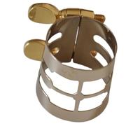 iplusmile Attache de Bec pour Saxophone Alto Clip Cuivre Blanc pour Accessoires de Saxophone Stabilisateur Pratique pour Débutants et Musiciens