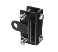 iplusmile Attelage de Remorque pour Motoneige en Acier Inoxydable Robuste, Crochet de Pare-Chocs Résistant à L'humidité, Kit D'attelage Sécurisé pour Transport Hivernal des Skis