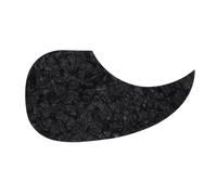 iplusmile Autocollant Protecteur pour Guitare Folk PVC Forme Détail Comma Dérapant Compatible Guitares Acoustiques Facile à Installer