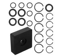 iplusmile Bague de Retenue Renforcée Torique et pour Clé à Chocs 1/2 et 3/8 Lot de 10 set de Pièces pour Outils Pneumatiques Fixation Anti-Poussière Compatible Réparation Automobile et