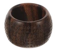iplusmile Bague en Bois Unique pour Homme Bouddhiste, Anneau de Pouce Design Élégant et Surface Lisse, Accessoire Artisanal Maintien Sécurisé