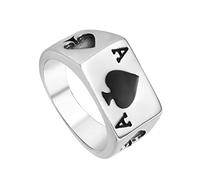 iplusmile Bague Homme Décorative Bague Élégante Créative Acier Titane Bijoux Pour Doigt