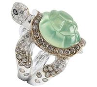 iplusmile Bague Tortue Bijoux Pour Femmes En Alliage Robuste Couleur Vert Forêt Taille 9 Style Unique Vacances Et Plage Pour Adolescentes Et Mamans