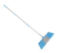 iplusmile Balai à Poignée Longue Plastique Rigide Résistant Balayage Sol Maison Recyclable Stoop Broom Hard Broom Garbage Cleaning