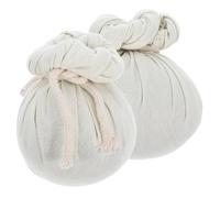 iplusmile Balles de Massage Spa 2 Pcs 100 G Sachets Chauffants à Base de Plantes Moxa Chinoise Boules de Moxa Chaudes Portables pour Massage Acupression et Relaxation Bien-Domicile