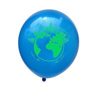 iplusmile Ballons Latex Motif Carte Monde avec Sequins Bleu Blanc Bleu Foncé Décoration Anniversaire Kit Ruban Réutilisables pour et Banquets