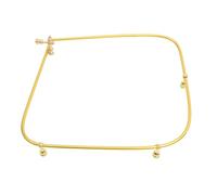 iplusmile Balustre en Aluminium Style Européen pour Cave à Vin Motif Gourde Décoratif Couleur Dorée Ensemble 6 Pièces Garde-Corps Résistant à la Corrosion Usage Intérieur et Extérieur