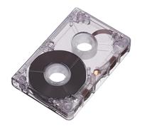 iplusmile Bande Audio Vierge de 60 en Plastique pour Enregistrements Diy, Cassette Audio Vintage pour Messages Personnels et Présents de Vacances