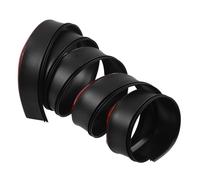 iplusmile Bande D’Étanchéité pour Fenêtre 2 Mètres Largeur 5 CM Barrière Robuste Anti-Goutte D’Eau Protection Pare-Vapeur Solide pour Huisseries Déviateur de Pluie Extérieur