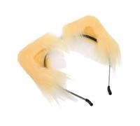 iplusmile Bandeau Cheveux Chat Pelucheux pour Femmes et Oreilles Cosplay Mignonnes Accessoire Maquillage et Soins Visage Tête Halloween