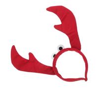 iplusmile Bandeau Crabe Halloween avec Pinces et Yeux Bandeau Confortable pour Adultes et Garçon Fille Accessoire Costume Homard pour Cosplay Fêtes et Représentations Scolaires