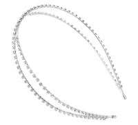 iplusmile Bandeau Cristal Diadème De Strass Accessoire De Coiffure Pour Mariage Et Fête Coiffe Brillante Pour Femmes Et Filles