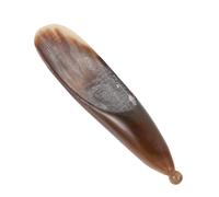 iplusmile Barre Guasha Professionnelle Cornes de Buffle Outil de Massage Acupuncture pour Visage Dos et Cou Massage Point de Pression Surface Ultra-lisse Usage Polyvalent