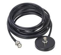 iplusmile Base Magnétique pour Antenne avec Câble Support Stable pour Antennes Radio Mobiles et Émetteurs-récepteurs Installation Facile Plug and Play