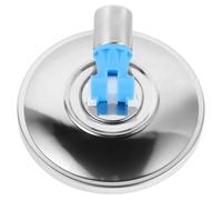 iplusmile Base Rotative en Acier Inoxydable pour Tête de Balai à Franges Accessoire de Rechange Pivotant Bleu Compatible Manches Variés Disque de Remplacement pour Nettoyage Sols Carrelés