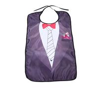 iplusmile Bavoir Adulte Imperméable Résistant à Eau pour Personnes Âgées Protection Anti-huile et Confortable pour Repas Seniors