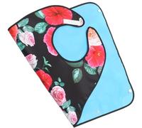 iplusmile Bavoir Imperméable pour Adultes en Polyester Réutilisable et Léger, Protection Pratique pour Dîner, Design Humain, pour Personnes Âgées