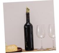 iplusmile Bec Verseur Inoxydable Wolf Head pour Vin avec Aérateur et Bouchon Hermétique pour Bar Pub Bouteille Dhuile et Liqueur Design et Pratique