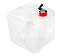 iplusmile Bidon D’Eau Portable Transparent Robinet Réglable pour Randonnée | Pc, Poignée et Couvercle Joint Silicone, Stockage hors Réseau, pour Glace et Eau Potable
