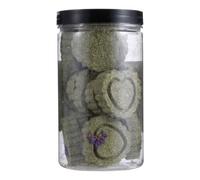 iplusmile Biscuit D’Herbe à Mâcher pour Hamster, Friandise Prête à Manger, Vert, Favorise L’appétit Santé Dentaire, Pâturage, Présent pour Petits Animaux