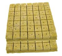 iplusmile Bloc de Semis sans Terre 40x40x40 Mm 98 Pièces Substrat de Culture Hydroponique Léger et Perméable pour Germination et Multiplication des Plantes en Jardinage et Serrage