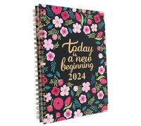 iplusmile Bloc-notes à Spirale pour Planification Carnet Multifonction pour Bureau École et Maison Organiseur de Planning Hebdomadaire