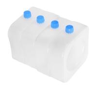 iplusmile Blocs Réfrigérants pour Climatiseur 4 Pcs, Pack de Glace Réutilisable Blanc Compatible Ventilateurs, Glacières et Réfrigérateurs, Accessoires Camping et Plein Air