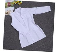 iplusmile Blouse Chimie Garçon Fille Coton Blanche Fine Cosplay pour et Moyenne Costume Scolaire Ludique et Confortable