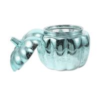 iplusmile Bocal en Verre Citrouille avec Couvercle Hermétique - Boîte à Bonbons Décorative Automnale - Récipient Cuisine pour Conservation Saine de Biscuits Céréales et Friandises -