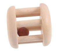 iplusmile Bois Sensoriel pour Bébé 0-2 Ans, Rouleau Bois Naturel, Montessori D’éveil Motricité Fine, Appréhension Facile pour Bébé, Jeu Éducatif D’éveil Infantile, Plusieurs styles