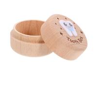 iplusmile Boîte à Dents de Lait pour Garçon Fille Rangement Souvenir Pratique et Élégant avec Compartiments pour Dents et Cheveux pour la des Garçon Fille