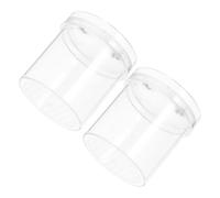 iplusmile Boîte à Loupe D'observation pour Garçon Et Filles, Taille Moyenne, Transparente, Grossissement Intégré, Boîte à Insectes Portable, Exploration Scientifique en Extérieur, Lot De 2