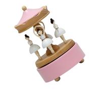 iplusmile Boîte à Musique Ballerine Rotative Figurine Danseuse Élégante pour Adultes Cadeau Artisanal pour Anniversaires Mariages et Amateurs de Ballet