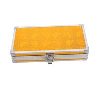 iplusmile Boîte À Outils en Aluminium Support De Rangement pour Dissolvant De Cérumen Conteneur De Toilette De Voyage Boîte À Outils Polyvalente Organisateur Portable Support De
