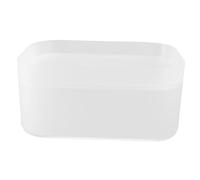 iplusmile Boîte De Maquillage Transparente Couvercle Petit Format Organisateur De Cosmétiques Léger pour Bureau Et Maison, Boîte à Articles Divers Anti-poussière