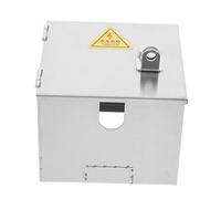 iplusmile Boîte De Prise Murale Extérieure Acier Inoxydable avec Serrure Boîte De Jonction Électrique Étanche Et pour Montage Surface Ou Encastré pour Recharge De Véhicules
