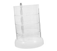 iplusmile Boîte De Rangement Acrylique Présentoir Rotatif Pour Figurines Support Affichage Rotatif Organisateur De Bureau Boîte De Stockage