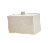 iplusmile Boîte de Rangement Coton pour Disques Démaquillants avec Compartiments Organiseur Pratique et Compact pour Salle de Bain et Beauté