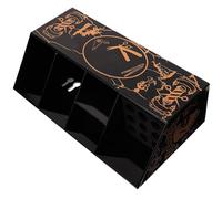 iplusmile Boîte de Rangement en Abs et Mousse Eva Légère pour Outils de Coiffure Noir Porte-ciseaux de Salon Améliore L'efficacité pour Coiffeurs Salon ou Usage Familial