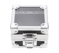 iplusmile Boîte de Rangement Manucure Noire pour Embouts Ponceuse Organizer Compact pour Mèches de Polissage Ongulaire Accessoire Pratique pour Nail Art et Outils Manucure