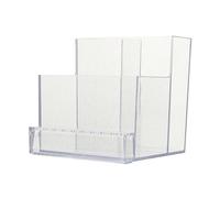 iplusmile Boîte De Rangement Pour Forets à Ongles Organiseur Format Compact Stockage Pratique Transparent Pour Salon De Nail Art Usage Professionnel Et Personnel