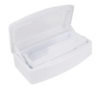 iplusmile Boîte de Transparente avec Couvercle Boîte Désinfectante pour Outils Manucure Pratique et pour Usage Professionnel et Personnel