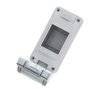 iplusmile Boîte Électrique Étanche Extérieure 2 Voies Couvercle Transparent Rabattable en PC et Abs, Coffret de Distribution pour Installation Murale en Extérieur et Maison