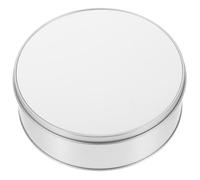 iplusmile Boîte en Métal Ronde Argentée pour Bonbons et Bijoux, Légère et Compacte en Fer, pour Célébrations et Mariages, Style Chic et Décoratif