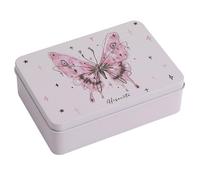 iplusmile Boîte Métallique de Rangement Fer Compacte avec Couvercle Boîte à Bonbons et Biscuits Portable Cadeau Décorative pour Bureau et Fête