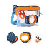 iplusmile Boîte Observation à Loupe pour Garçon Fille Cage Exploration Insectes avec Double Lentille Outil Observation Scientifique