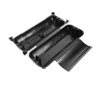iplusmile Boîtier de Jonction Électrique Étanche Extérieur Protection Câble Rallonge Robuste et Durable Couverture Sécurisée pour Connexion Électrique Extérieur Boîte Moyenne Noire Ovale